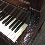 Used Grand Piano Chickering Brown Dark Walnut Wood Bonita Springs Naples Fort Myers