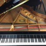 Yamaha GC1 Polished Ebony used baby grand